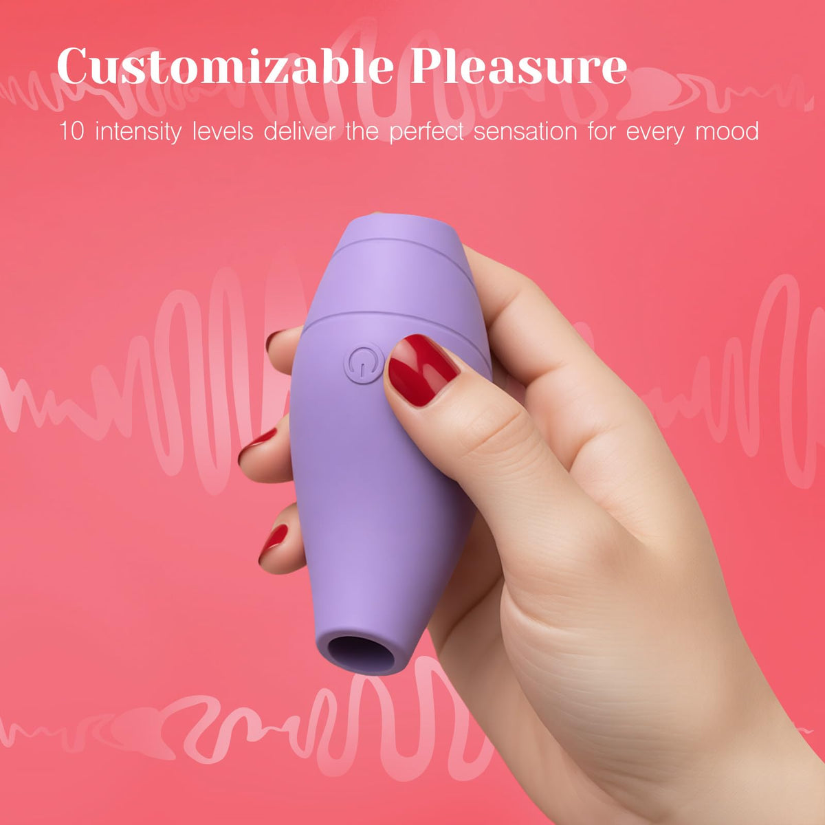 Tracy's Dog Pockiss Palm Sucking Vibrator, Women Clit Sucker Adult Sex Toy