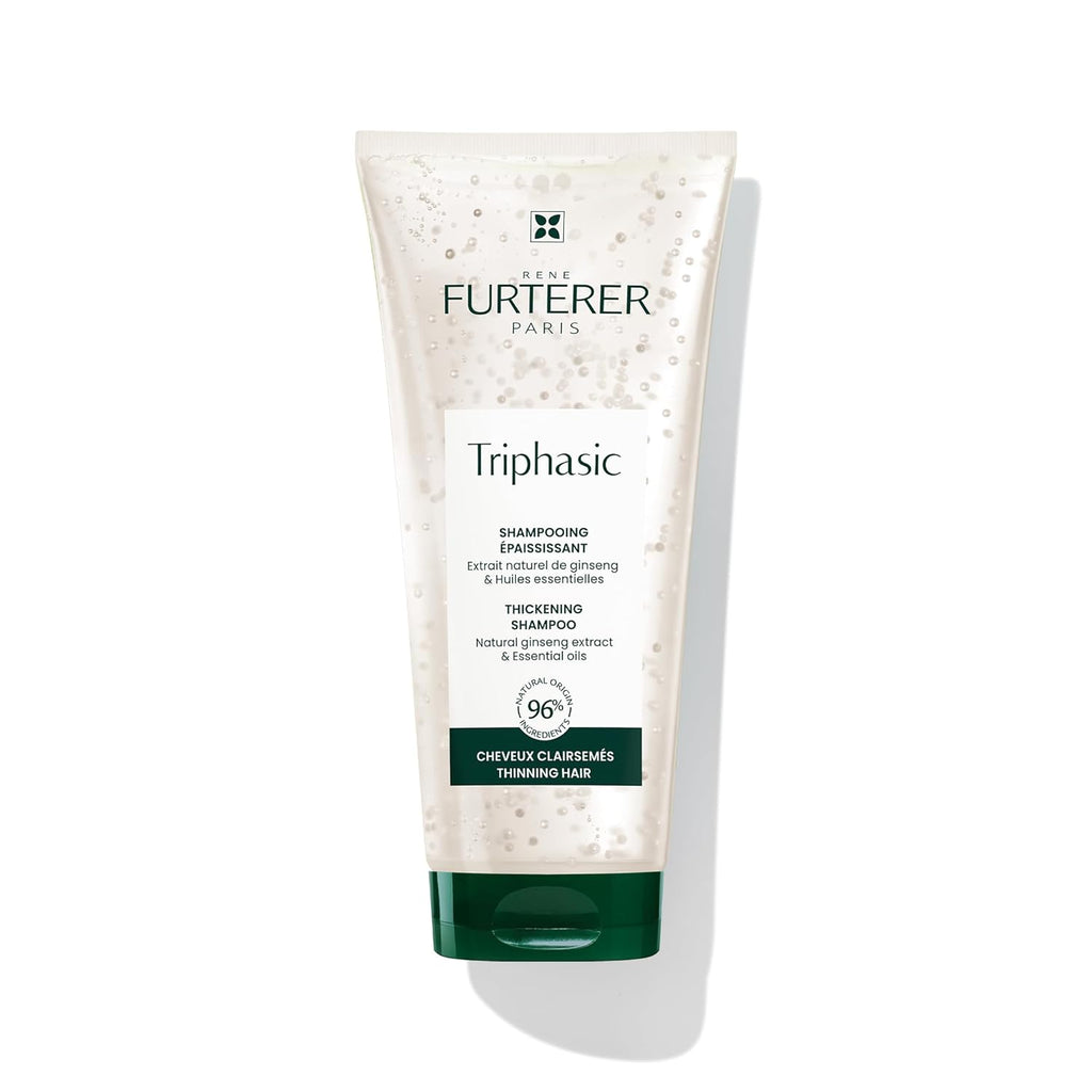 Buy now Rene Furterer TRIPHASIC Thickening Shampoo â€“ For Thinning Hair â€“ Improves hair density & strength â€“ Scalp Nutrition â€“ Rosemary Oil - For Men & Women - Color Safe 6.7 Fl Oz (Pack of 1) Thinning Hair Essentials, Shampoo at indiglob india