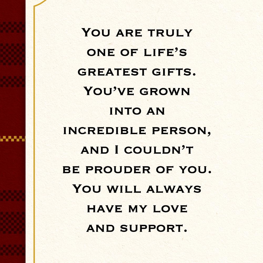 Prime Greetings Birthday Card For Son, Made in America, Packaged in Protective Mailer. Eco-Friendly, Thick Card Stock with Premium Envelope 5in x 7.75in