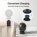 MAMAZING Portable Stroller Fan for Cooling, 70° Auto Oscillation, 5000mAh