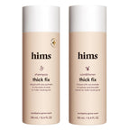 hims Thick Fix Shampoo & Conditioner, Saw Palmetto, Eucalyptus, 6.4 fl oz | Saw Palmetto for Healthy Hair Growth and Thickening, Scalp Cleansing, Vegan, Sulfate-Free, and Cruelty-Free