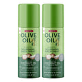 ORS Olive Oil Nourishing Sheen Spray with Coconut Oil for Restorative Shine 2 Ounces - Travel Size