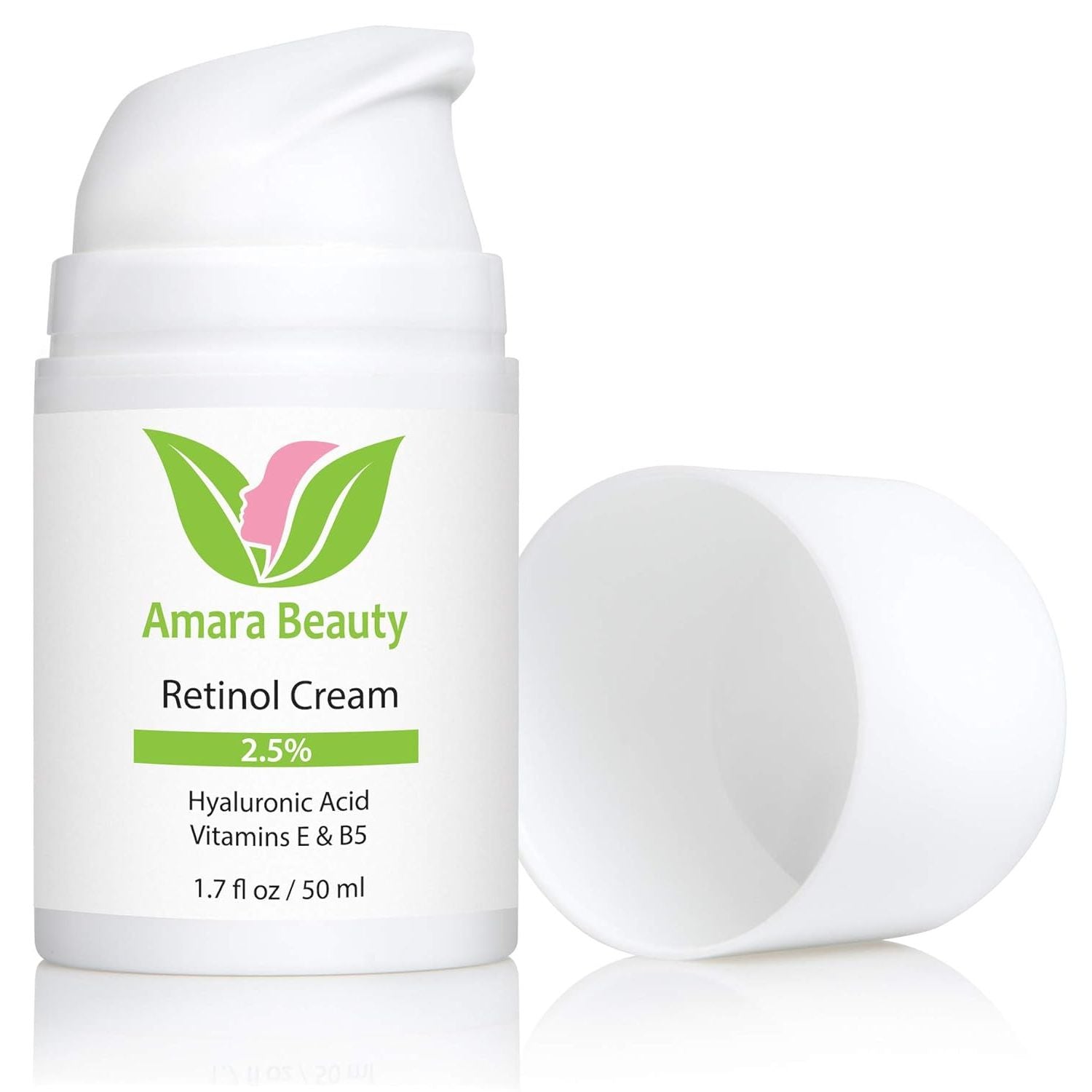 Buy now Retinol Cream for Face 2.5% with Hyaluronic Acid & Vitamins E & B5, 1.7 fl. oz. at indiglob india
