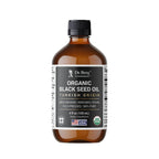 Dr. Berg Black Seed Oil Organic Cold Pressed – Pure Nigella Sativa Black Cumin Oil – USDA Organic, Halal, Vegan – for Hair, Skin, Immune Support – Unrefined Liquid – 4 oz Glass Bottle