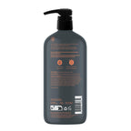 ATTITUDE Men's Body & Face Wash, Patchouli & Bourbon, EWG Verified, 32 Oz