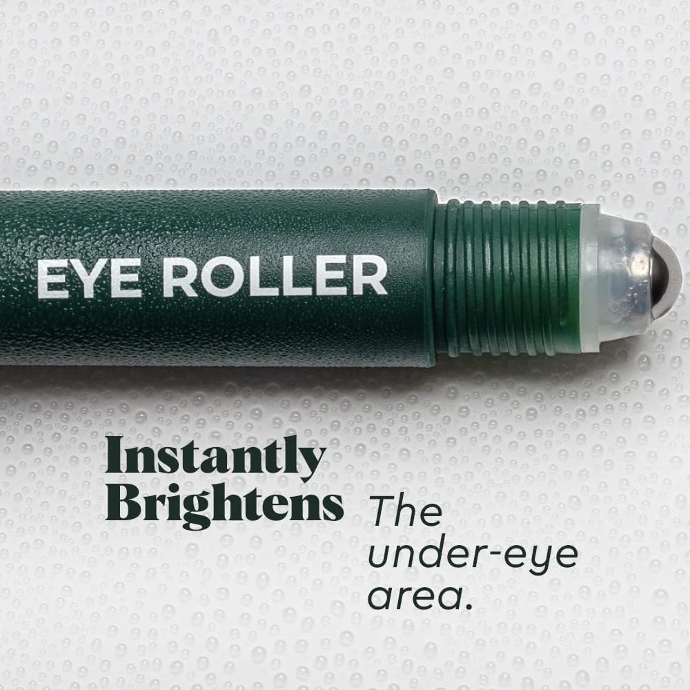 Buy now Wolf Project Under Eye Roller - Korean Beauty, with Caffeine, Vitamin C and Peptides - Energizing Serum for Dark Circles and Puffiness, Fine Lines, Wrinkles - Gel-Based Brightening Cream at indiglob india