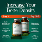 ALGAECAL Bone Builder Pack, Calcium + Strontium for Bone Density, 1 Month | Plant calcium (720mg) plus strontium, D3 (1600IU), K2 (100mg), magnesium (350mg) & 16 nutrients for bone density support.