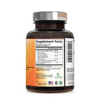 Turmeric Curcumin Supplement - 95% Curcuminoids with Organic Turmeric & Ginger, BioPerine Black Pepper Extract for Best Absorption, Natural Vegan Joint Support, Non-GMO, Bottled in USA - 240 Capsules