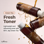 Buy now ISNTREE Green Tea Fresh Toner 200ml, 6.76 fl.oz | Korean Skincare | Toner for Oily Skin | Sebum Control | Hydrating and Refreshing at indiglob india