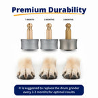 Replacement Drum Grinders Silent Groom Pro Nail Grinder – 3 pcs