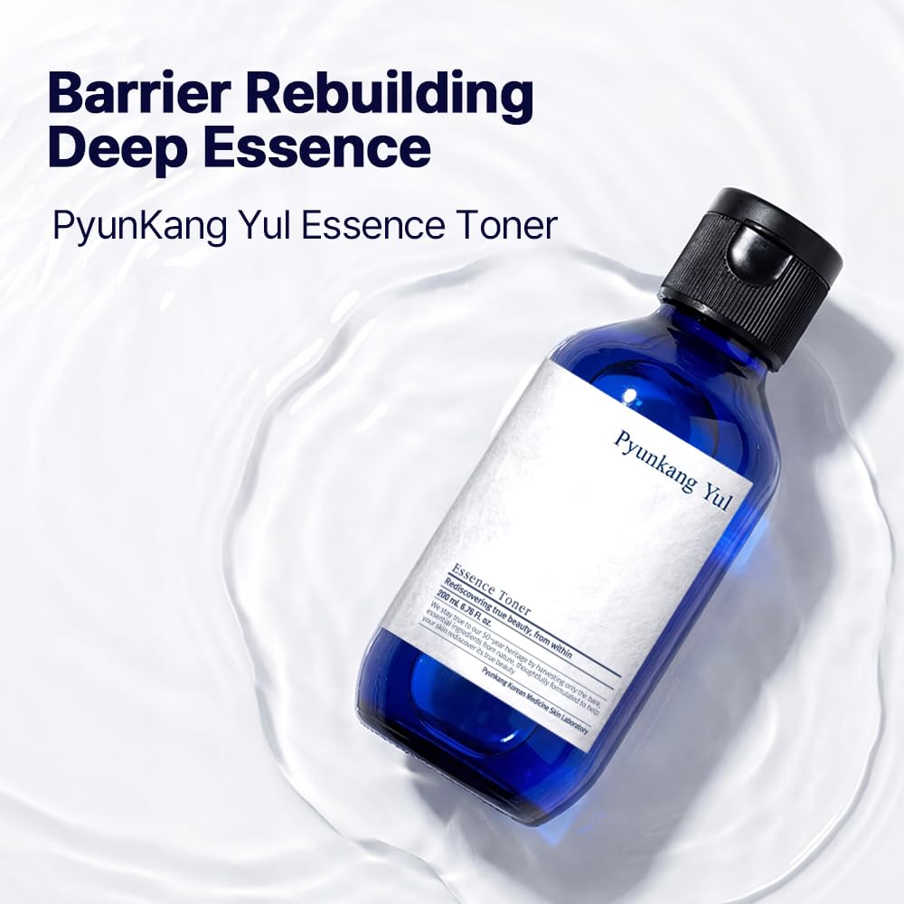 Pyunkang Yul PKY Essence Toner for Barrier Rebuilding, Highly Concentrated Essence Facial Toner, Minimal Ingredients, Zero-Irritation, Korean Skincare (6.8 Fl. Oz, 200ml)