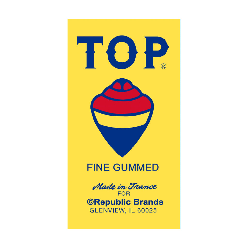 TOP Rolling Papers, 6 Pack Bundle, 600 Cigarette Paper Leaves Total