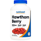 Nutricost Hawthorn Berry Capsules 550mg, 240 Capsules, Gluten-Free