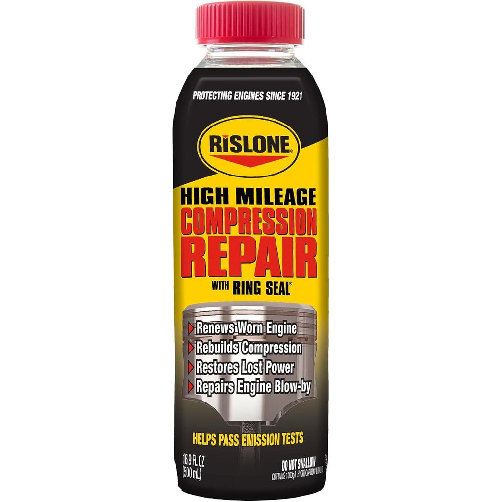 Buy now Rislone 4447 High Mileage Compression Repair with Ring Seal, 16.9 oz. at indiglob india