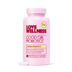 Love Wellness Good Girl Vaginal Probiotics | 9-Strain | 30-Day Supply | 9-strain probiotic, Dietary supplement, Gluten-free, Easy to take, 30 capsules