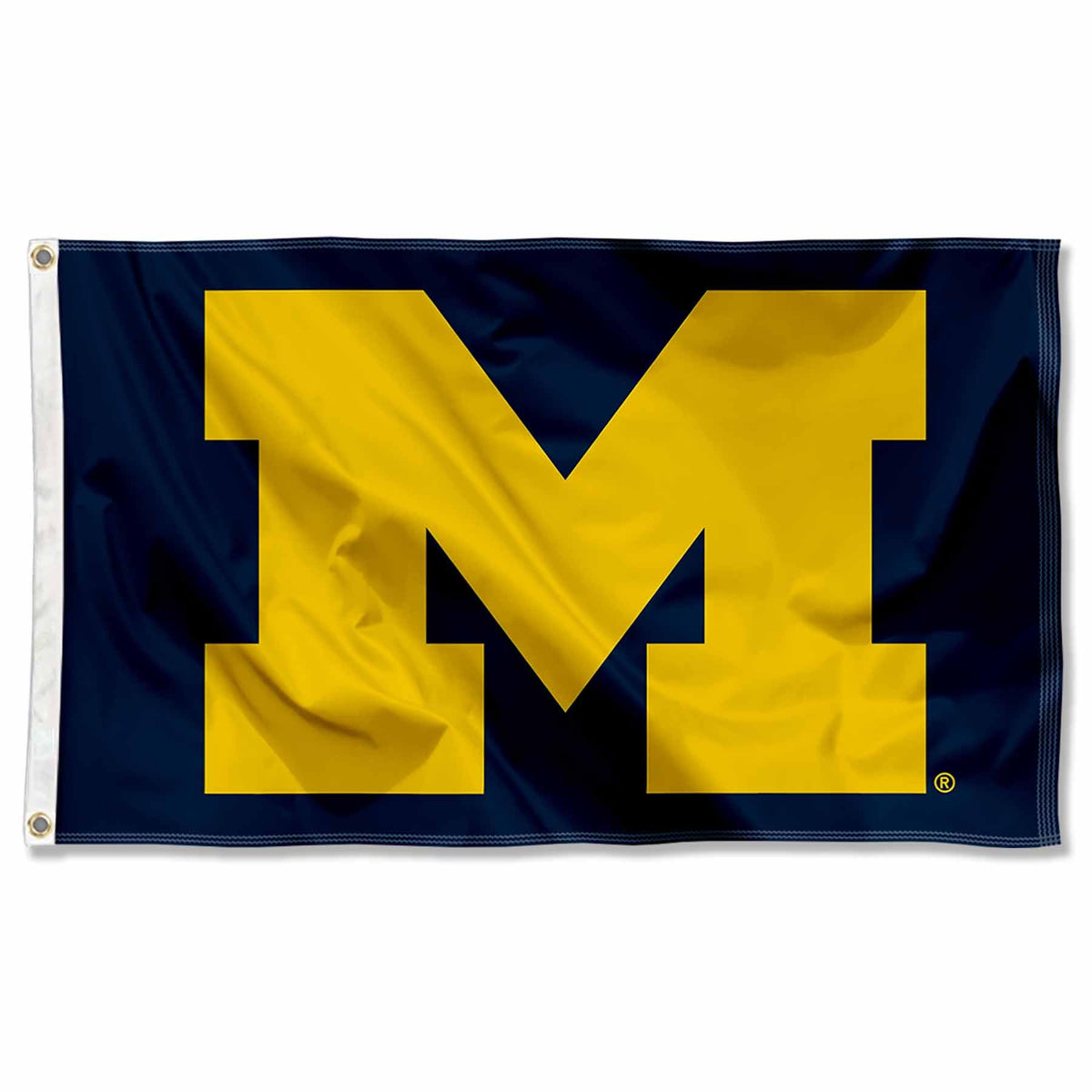 College Flags & Banners Co. UM Michigan Wolverines University Large College Flag