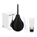RANEU Enema Bulb Anal Douche Enema Kit for Women & Men with 3 Nozzles (5 Piece Set)