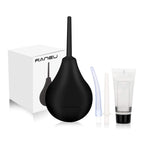RANEU Enema Bulb Anal Douche Enema Kit for Women & Men with 3 Nozzles (5 Piece Set)