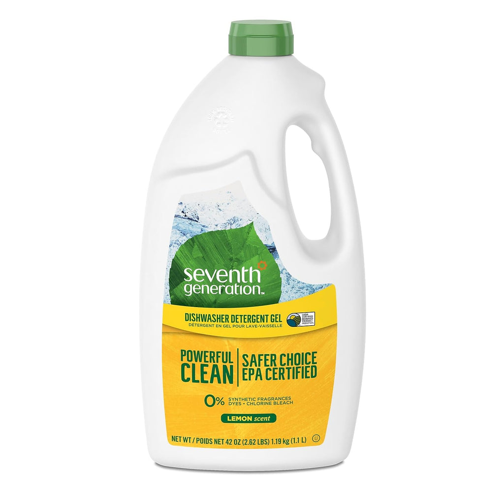 Buy now Seventh Generation Natural Automatic Dishwasher Gel, Lemon, 42 Oz Bottle at indiglob india