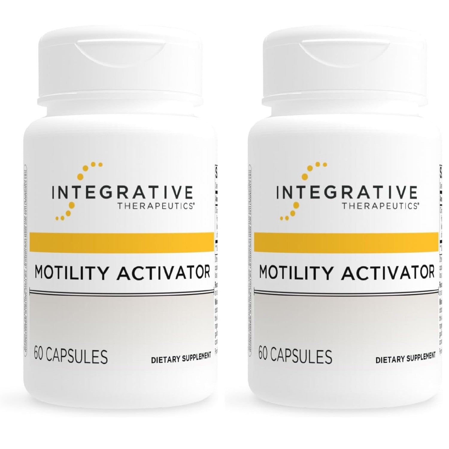 Integrative Therapeutics Motility Activator - GI Motility & Gut Health Support Supplement* - Supports Gastrointestinal Comfort* - Dairy-Free & Gluten-Free - 60 Capsules (60 Servings)