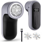 Fabric Shaver Lint Remover for Clothes, Sweater Defuzzer with LED Display