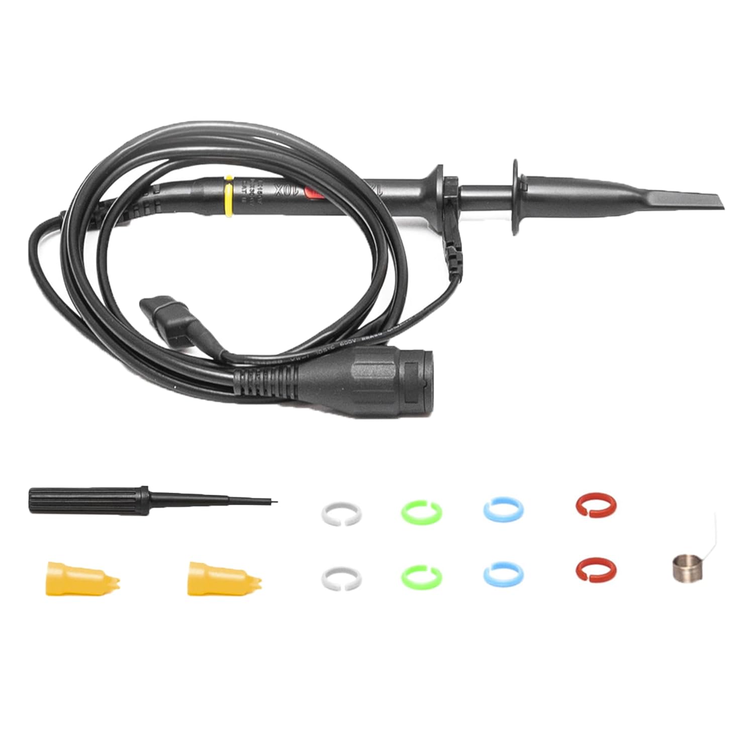 Buy now Hantek PP80B 2pcs Oscilloscope Scope Clip Probe 1x:10x Oscillograph Rapier 80MHz at indiglob india