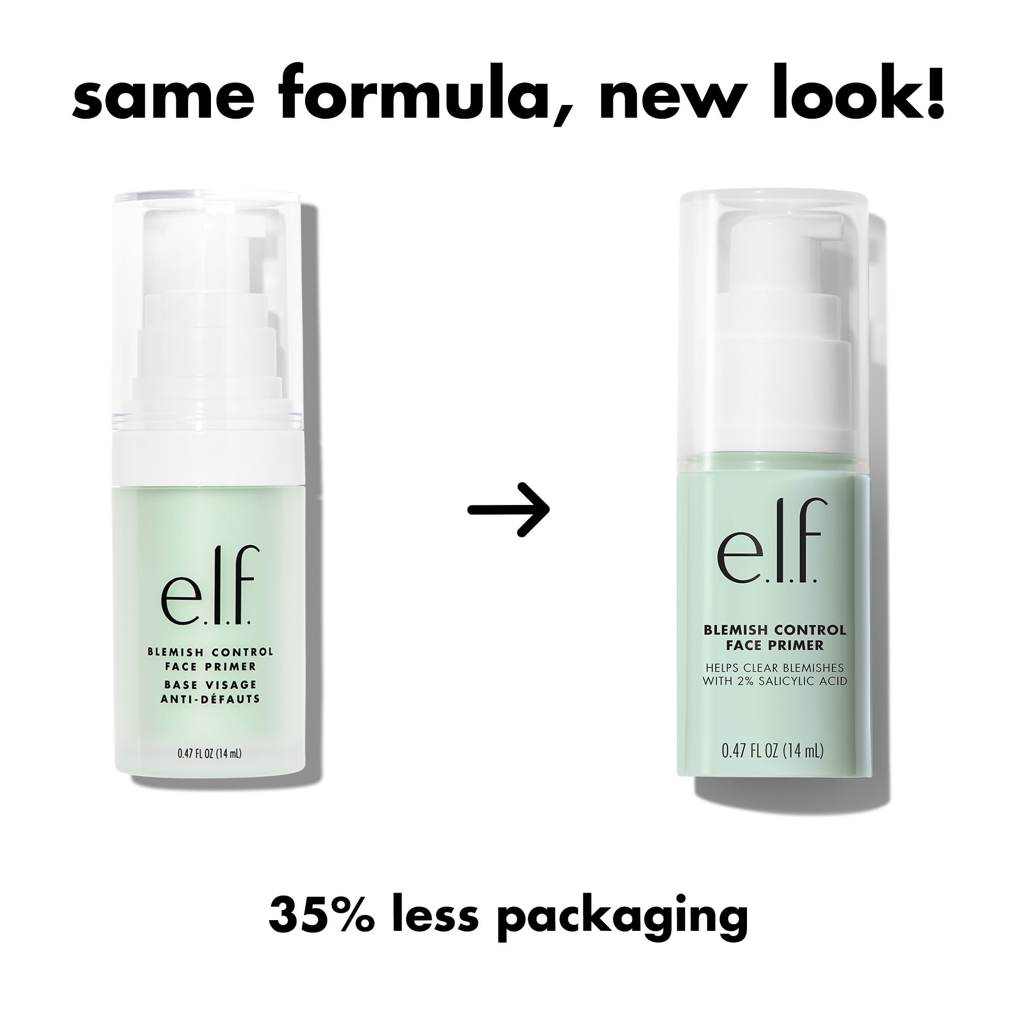 Buy now e.l.f. Blemish Control Face Primer, Soothing & Hydrating Makeup Primer For Fighting Blemishes, Grips Makeup To Last, Vegan & Cruelty-free, Small at indiglob india