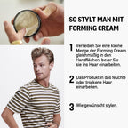 American Crew Men's Hair Forming Cream (OLD VERSION), Like Hair Gel with Medium Hold & Medium Shine, 3 Oz (Pack of 1)