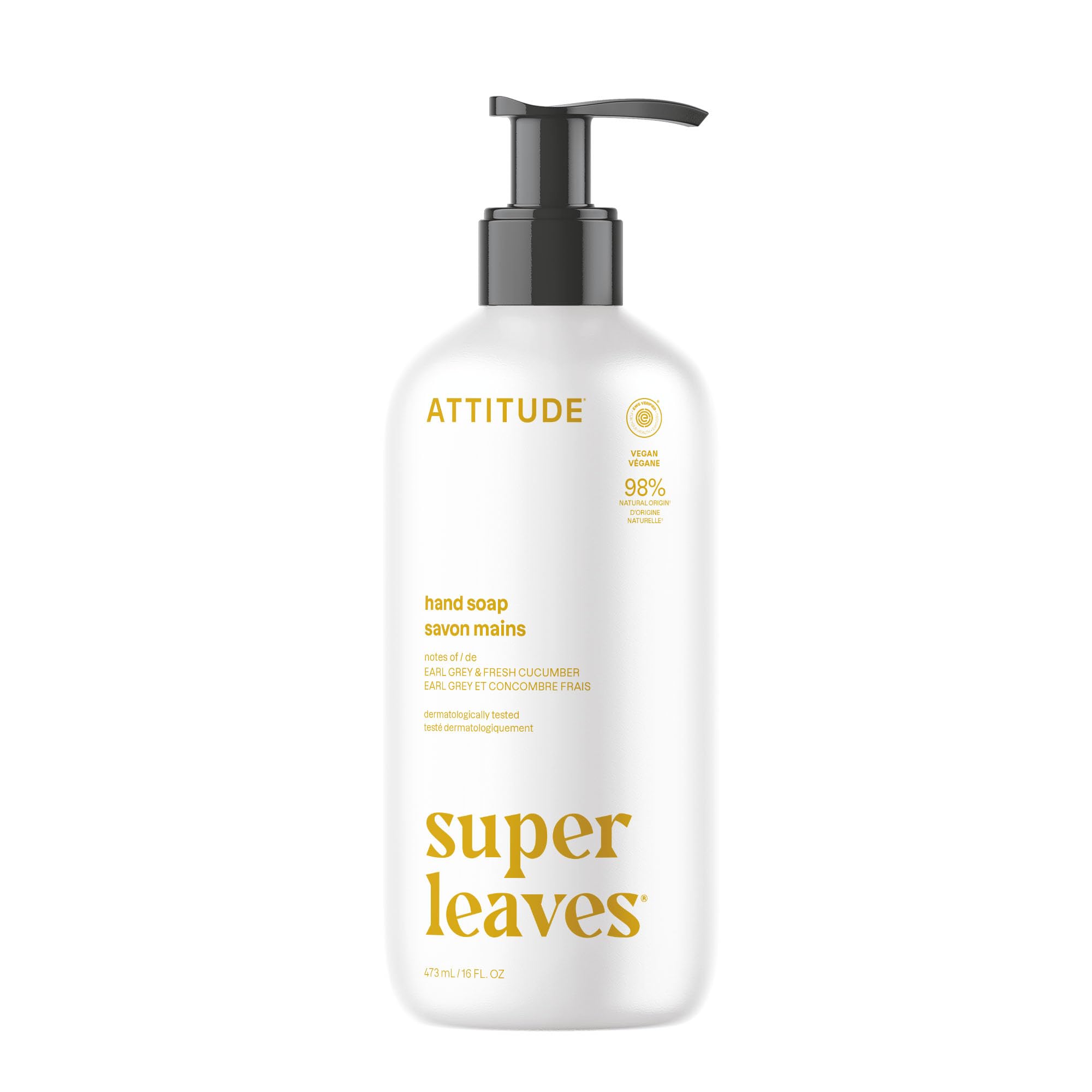 Buy now ATTITUDE Liquid Hand Soap, EWG Verified, Plant and Mineral-Based, Vegan Personal Care Products, Coconut & Wild Berries Scent, 16 Fl Oz at indiglob india