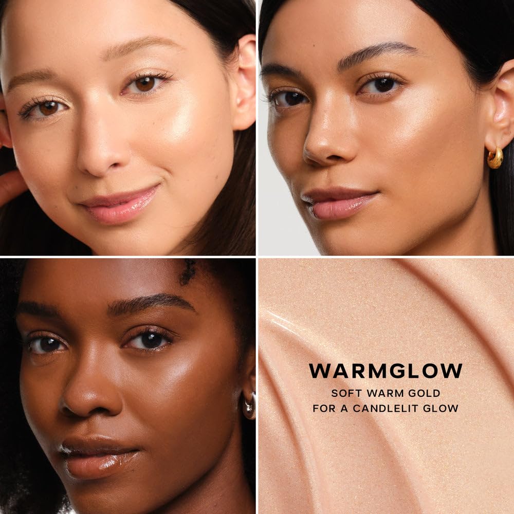 Buy now Saie Blush & Glow Gift Set - Dew Blush in Lady & Glowy Super Gel Liquid Highlighter & Makeup Primer in Warmglow - Skincare Infused Everyday Makeup Kit for a Flushed, Dewy Glow - Vegan (2 Count) at indiglob india