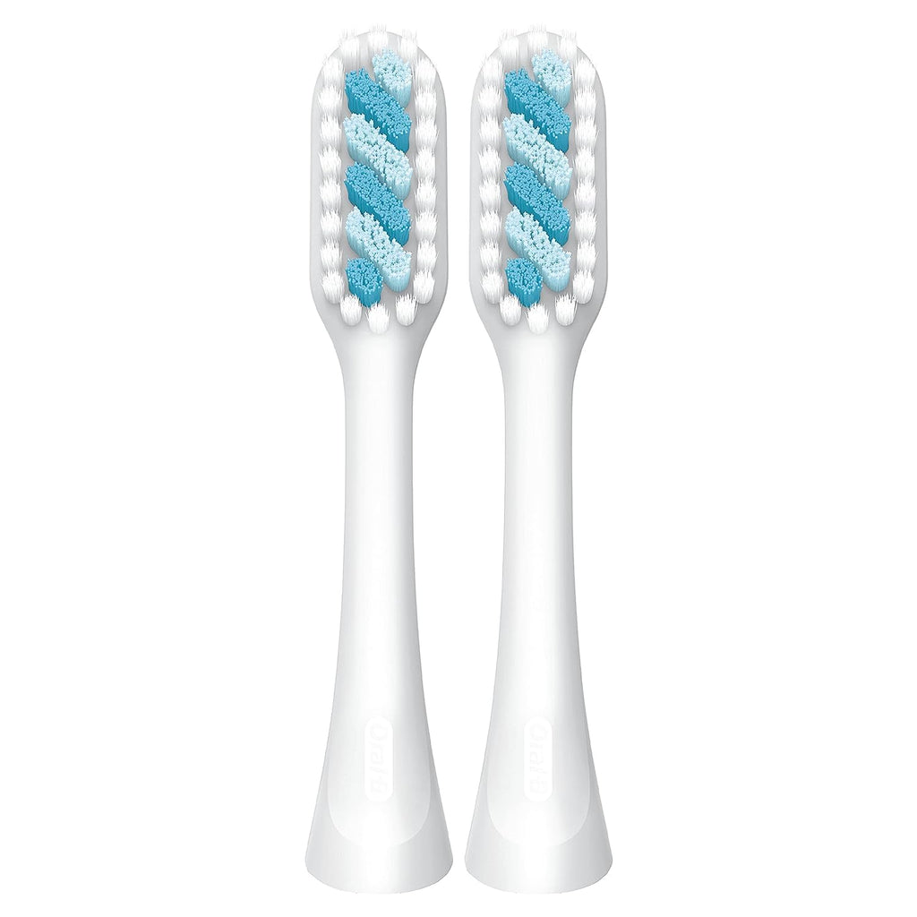 Buy now Oral-B Clic Toothbrush Sensitive Clean Replacement Brush Heads, White, 2 Count (Pack of 3) at indiglob india