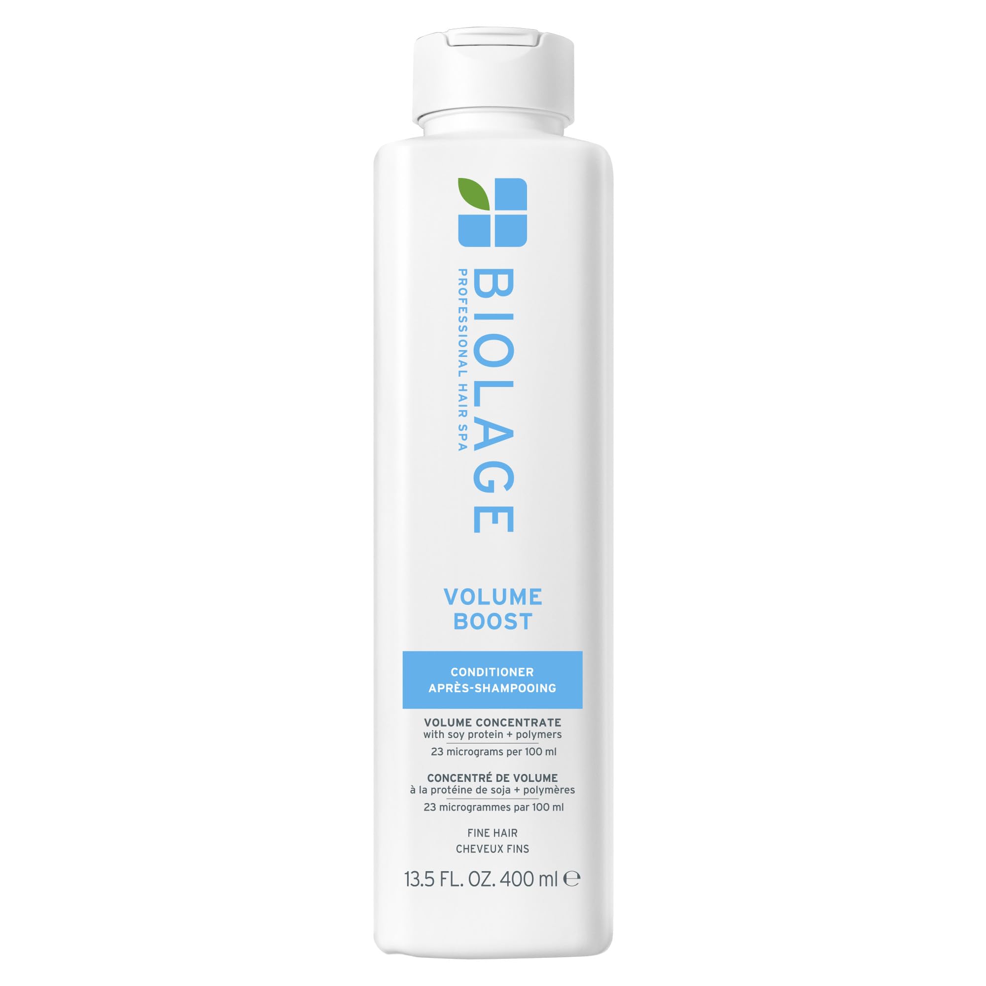 Biolage Volume Boost Conditioner – For Fine Hair | Weightless Moisture, Shine & Volume, Detangles Fine Hair, Soy Protein & Polymers, Vegan & Paraben-Free