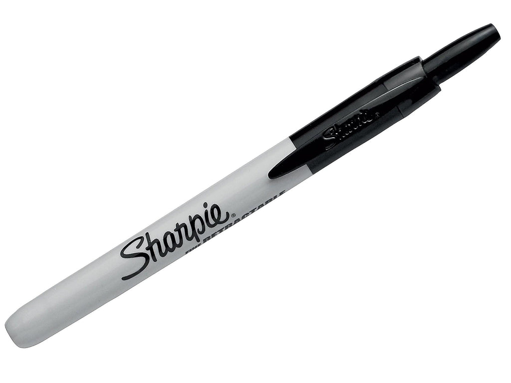 Sharpie Black Retactable Fn Pt