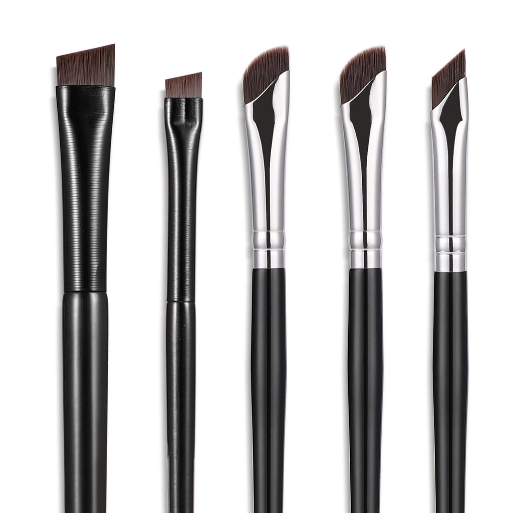 Etercycle 5-Piece Set Eyeliner Brushes for Precision Makeup Application