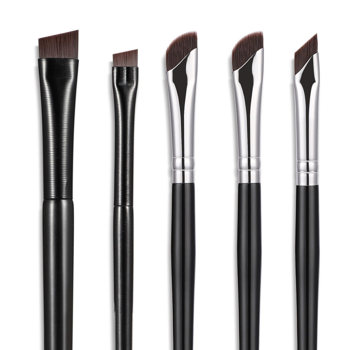 Etercycle 5-Piece Set Eyeliner Brushes for Precision Makeup Application