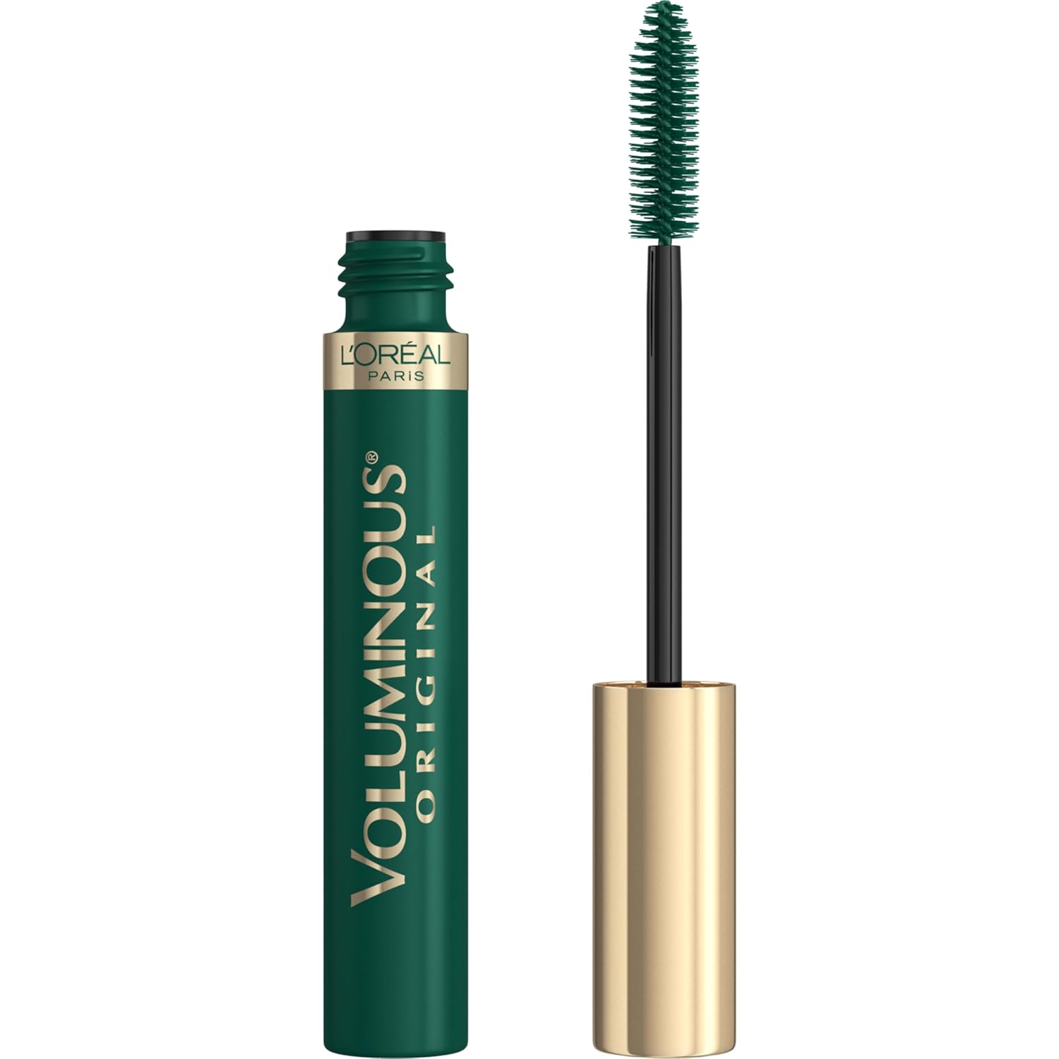 Buy now L'OrÃ©al Paris Voluminous Original Mascara, Black, 0.28 fl. oz. Deep Green 0.27 Fl Oz (Pack of 1) at indiglob india
