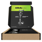 Gillette Labs Razor for Men, 1 Handle, 4 Blade Refills, Magnetic Stand