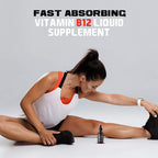 VITBOOST Vitamin B12 Liquid Drops - 60 x 5000 mcg Vegan B12 Sublingual | Extra Strength Raspberry Flavored Methylcobalamin B-12 Supplement Designed to Maximize Absorption & Energy, Gluten Free