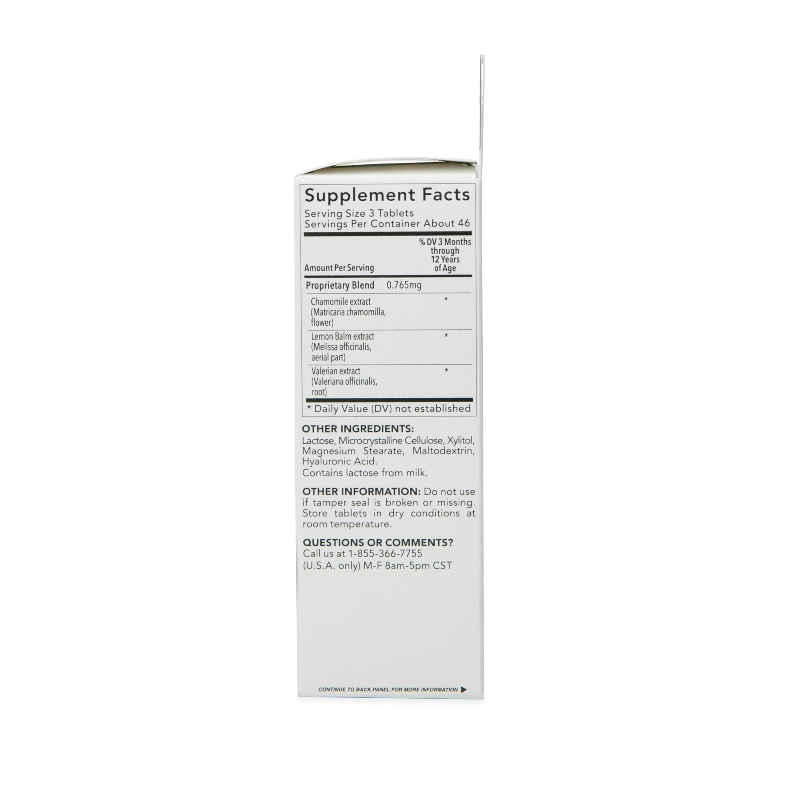 Dr. Talbot's Night Time Chamomile Soothing Tablets - 140 Count | Naturally Inspired - Quick Dissolve