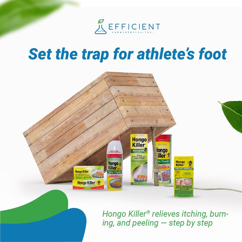 Hongo Killer Antifungal Cream 0.5oz - Athlete's Foot Treatment