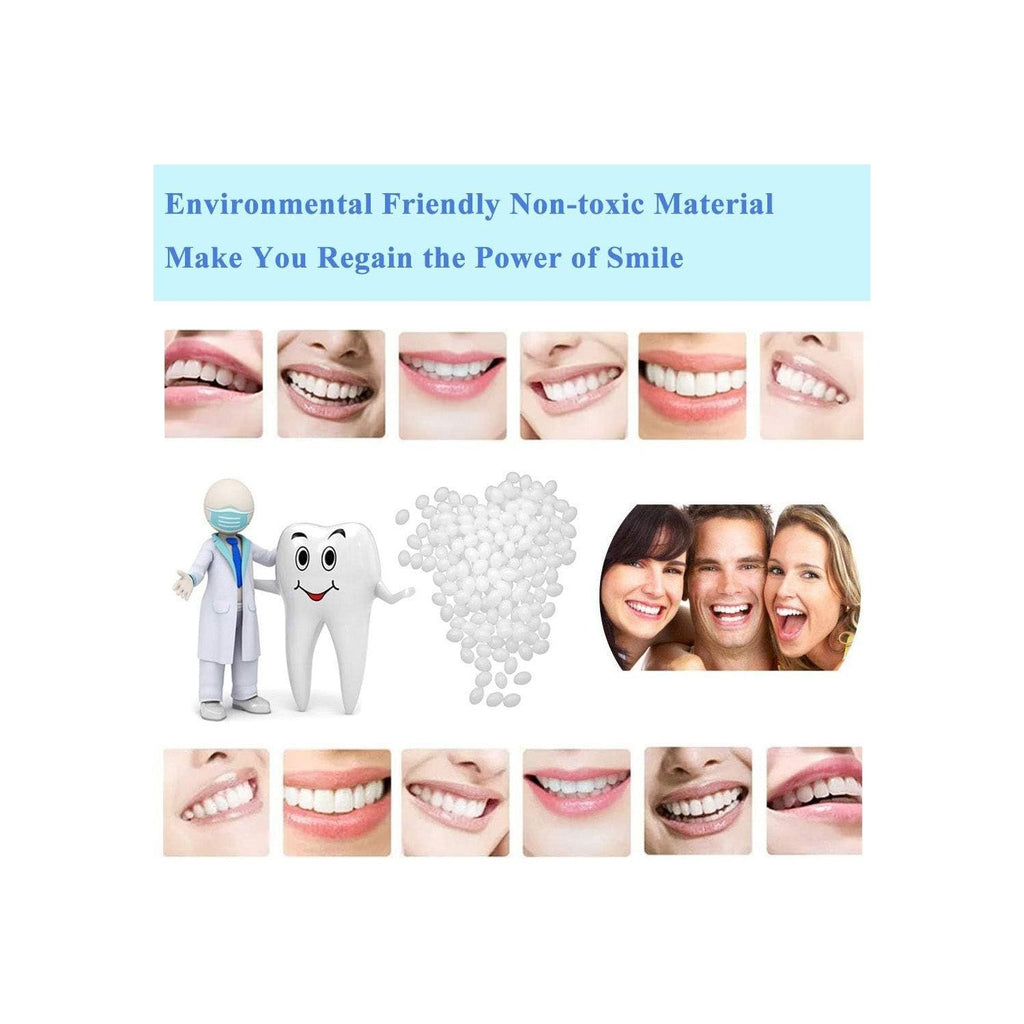 Buy now Tooth Repair Kit-Thermal Beads for Filling Fix The Missing and Broken Tooth or Adhesive The Denture Fake Teeth at indiglob india