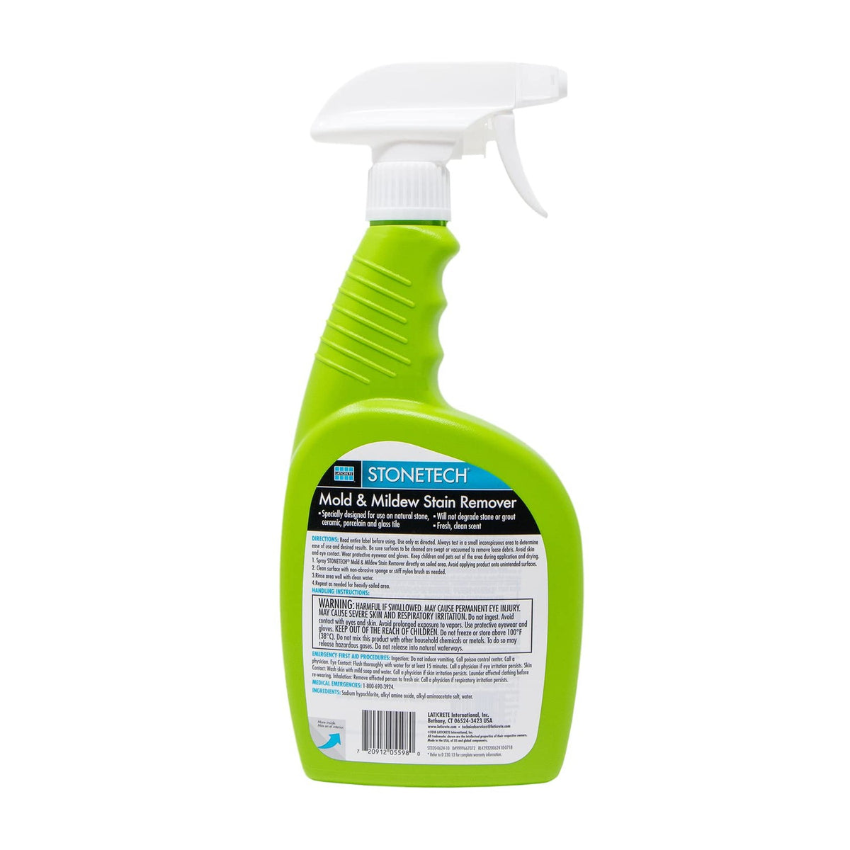 StoneTech Mold & Mildew Stain Remover for Natural Stone 24 Ounce Spray