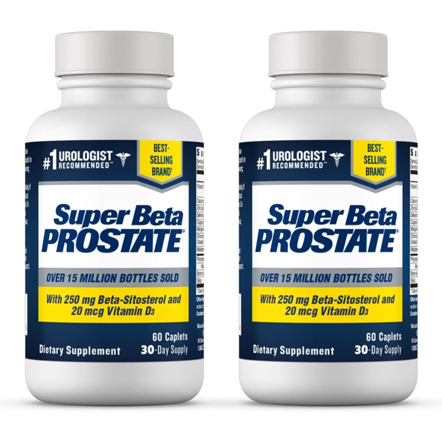 SUPER BETA PROSTATE - Prostate Health Supplements for Men, 60ct | Reduce Bathroom Trips, Promote Sleep, Better Bladder Emptying & Healthy Prostate