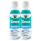 Buy now Vicks Sinex SALINE Nasal Spray, Drug Free Ultra Fine Mist, Clear Everyday Sinus Congestion Fast, Clear Mucus from a Cold or Allergy, Daily Use 5.0 fl oz x 2 at indiglob india