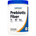 Nutricost Prebiotic Fiber Unflavored (1 Pound) Gluten Free | Vegan, GMO-Free
