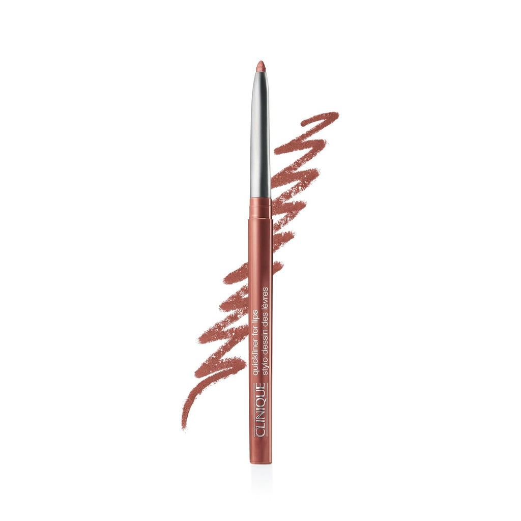Buy now Clinique Long Lasting Quickliner Lip Liner | Non-Drying + No Sharpening | Available in 19 Shades | Now In Black Honey, Pink & Nude Honey at indiglob india