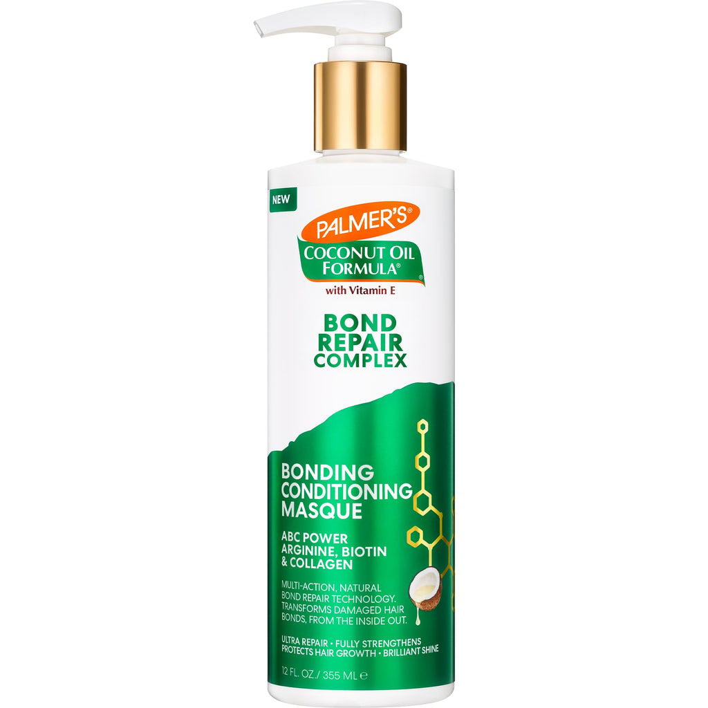 Palmer's Amino Bonding Hair Mask, Intense Conditioning Masque (2.1oz) | Heat Protectant with Multi-Action Natural Bond Technology, Anti Frizz, Adds Shine, Protects Hair Growth, All Hair Types