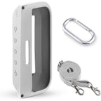 Buy now co2CREA Soft Silicone Case Replacement for Bose SoundLink Flex Bluetooth Portable Speaker (Silicone Case, White Smoke Case) at indiglob india