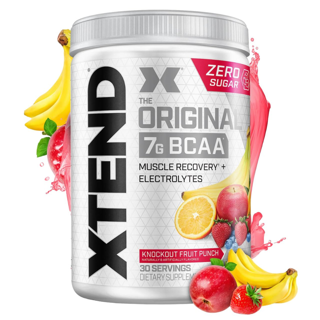 Buy now Xtend Original BCAA Powder 7g BCAA and 2.5g L-Glutamine, Sugar Free Post Workout Muscle Recovery Drink with Amino Acids for Men & Women, 30 Servings at indiglob india