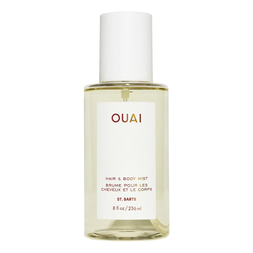 OUAI St. Barts Hair and Body Mist - Tropical-Scented Body Spray (3.3 oz) | Hair Perfume and Body Spray with Notes of Dragonfruit, Orange Blossom, Tuberose & Musk